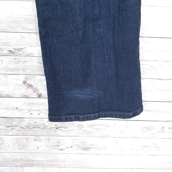 Brooklyn Girl Jeans Sz 11 Flare Embroidered 149A - Picture 5 of 7